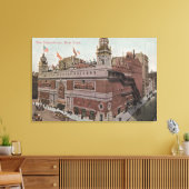 New York, NY - Das Hippodrom Leinwanddruck (Insitu (Wohnzimmer))