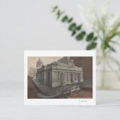 New York, NY - Grand Central Station View Postkarte (Stehend Vorderseite)