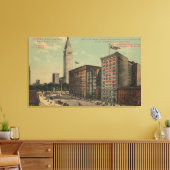 New York, NY - Hotel Arlington in der Nähe Leinwanddruck (Insitu (Wohnzimmer))