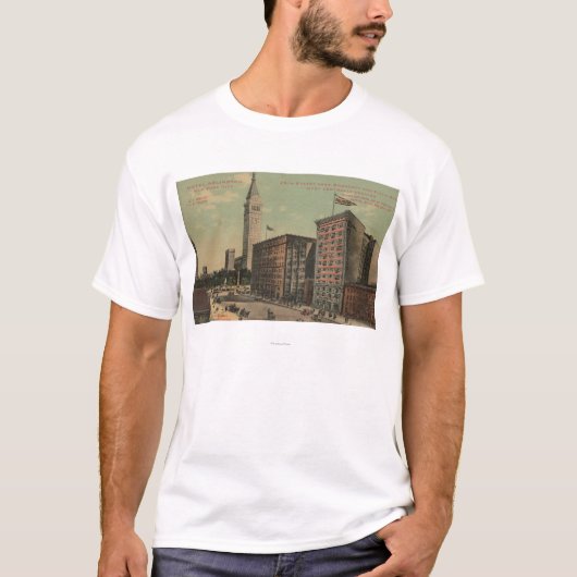 New York, NY - Hotel Arlington nahe T-Shirt (Vorderseite)