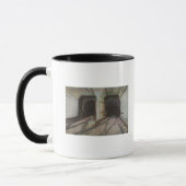 New York, NY - Hudson River Tunnel, Subway System Tasse (Links)