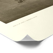 New York, NY Panoramic Map - 1851 Poster (Ecke)