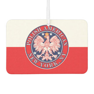 New York NY Polish Eagle Autolufterfrischer