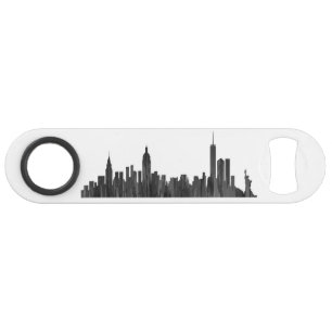 NEW YORK, NY SKYLINE-MALERPINSEL - SPEEDFLASCHENÖFFNER