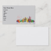 NEW YORK, NY SKYLINE - Visitenkarten Visitenkarte (Vorne/Hinten)