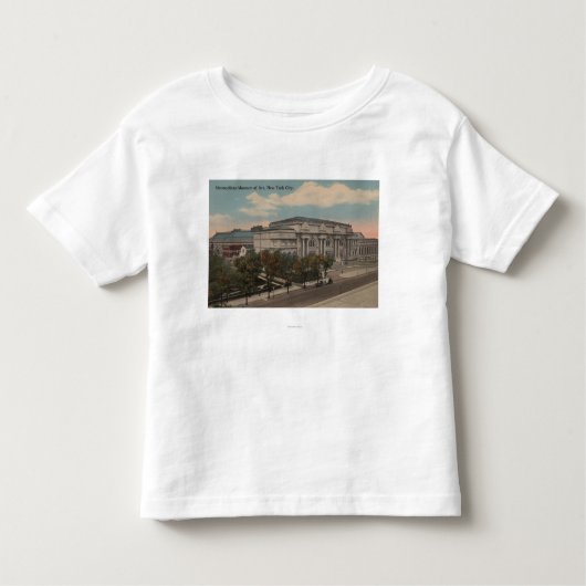 New York, NY - StadtKunstmuseum Kleinkind T-shirt (Vorderseite)