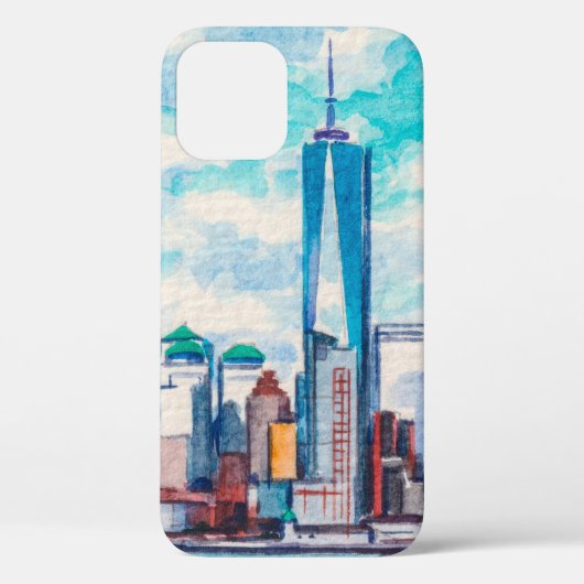 New York, NY, USA. Aussicht auf die Wolkenkratzer Case-Mate iPhone Hülle (Rückseite)