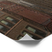 New York, NY - Woolworth Gebäude und City Hall Poster (Ecke)