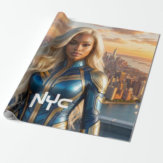 NEW YORK - NYC GESCHENKPAPIER (Ungerollt)