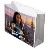 NEW YORK - NYC - GROßE GESCHENKTÜTE (Vorderseite Schrägansicht)
