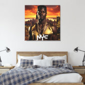 NEW YORK - NYC LEINWANDDRUCK (Insitu (Schlafzimmer))