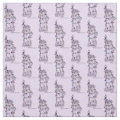 New York NYC Statue Liberty Christmas Chanukah Stoff (Muster)