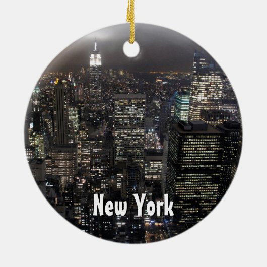 New York Ornament New York (Hinten)