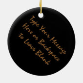 New York Ornament Personalisiert New York Dekorati (Hinten)