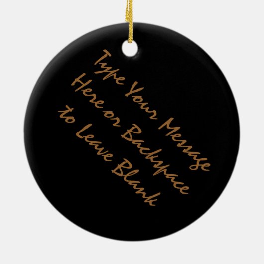 New York Ornament Personalisiert New York Dekorati (Hinten)