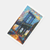 New York - Papierhandtücher Serviette (Ecke)