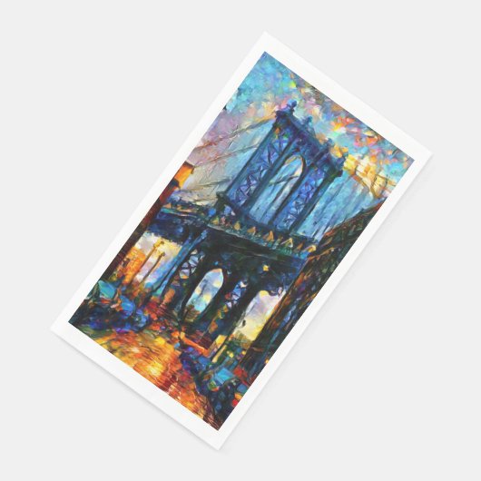 New York - Papierhandtücher Serviette (Ecke)