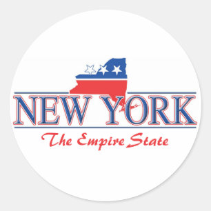 New York Patriotic Stickers