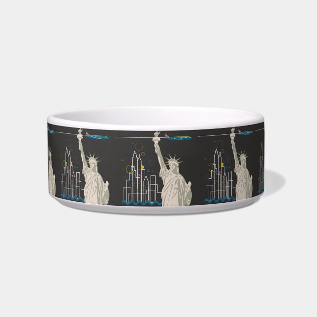 New York Pet Bowl Napf (Vorderseite)