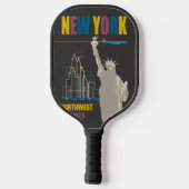 New York Pickleball Paddle (Rückseite)