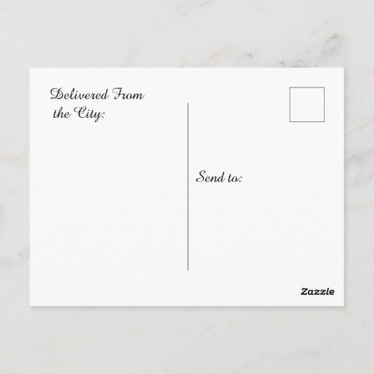 New York Picture | New York Postkarte (Rückseite)