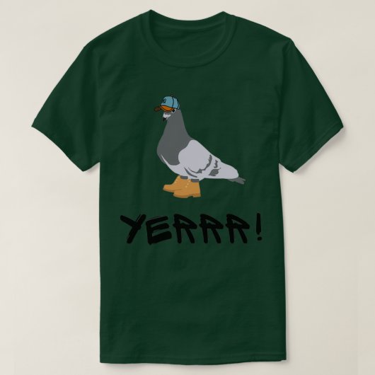 New York Pigeon Timbs Yerrr 1 T-Shirt (Design vorne)