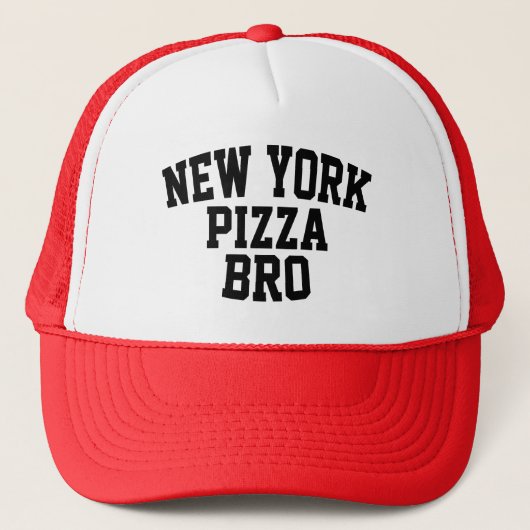 New York Pizza Bro Truckerkappe (Vorderseite)