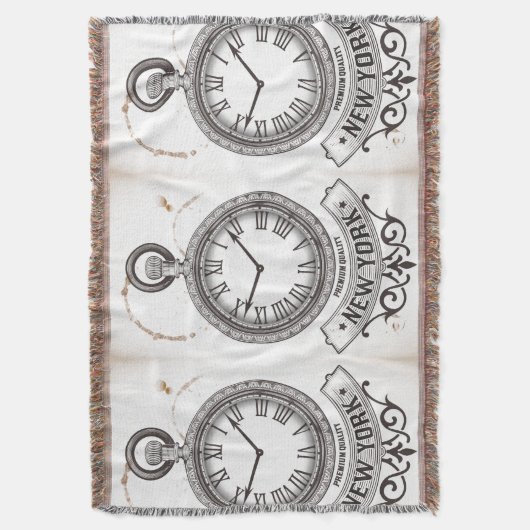 New York Pocket Watch Decke (Vorderseite Vertikal)