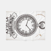 New York Pocket Watch Fleecedecke (Vorderseite (Horizontal))