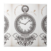 New York Pocket Watch Fliese (Vorderseite)