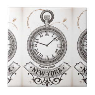 New York Pocket Watch Fliese