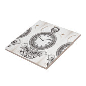 New York Pocket Watch Fliese (Seite)