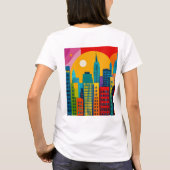 New York Pop Art T-Shirt (Rückseite)