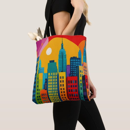 New York Pop Art Tasche (Von Nahem)