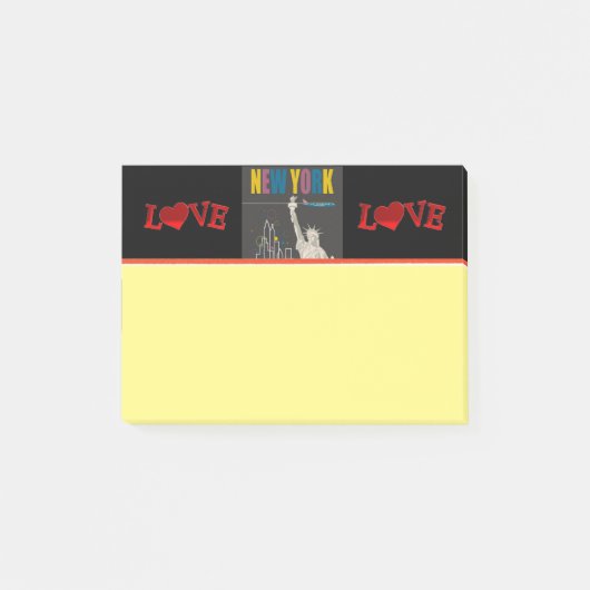 New York Post-It-Notes Post-it Klebezettel (Vorderseite)