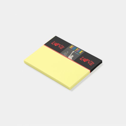 New York Post-It-Notes Post-it Klebezettel (angewinkelt)