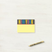 New York Post-it-Notizen Post-it Klebezettel (Auf Schreibtisch)