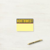 New York Post-it-Notizen Post-it Klebezettel (Auf Schreibtisch)