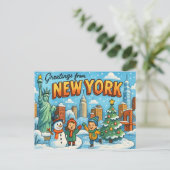 NEW YORK Postcard Postkarte (Stehend Vorderseite)