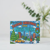 NEW YORK Postcard Postkarte (Stehend Vorderseite)