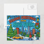 NEW YORK Postcard Postkarte (Vorne/Hinten)