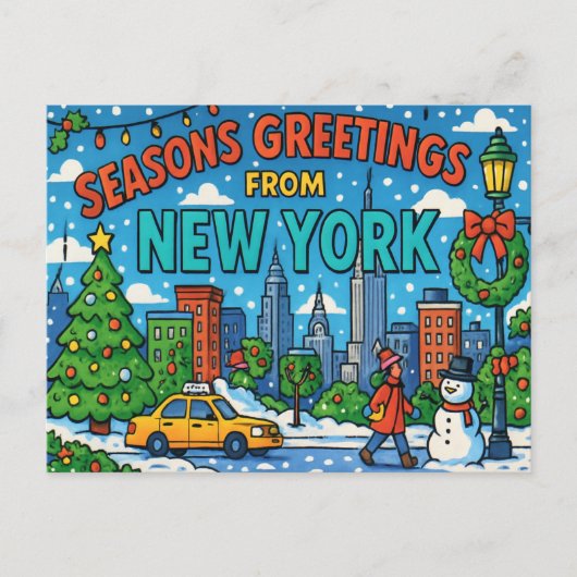 NEW YORK Postcard Postkarte (Vorderseite)