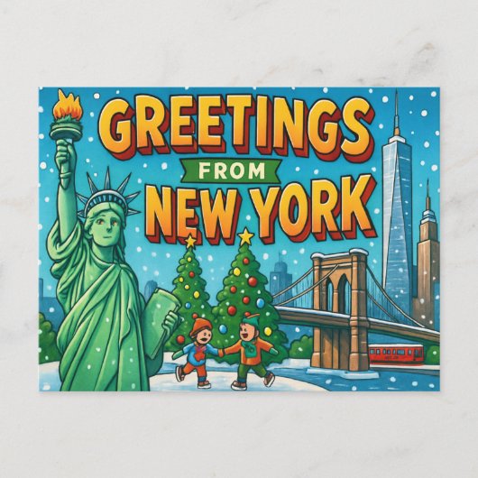 NEW YORK Postcard Postkarte (Vorderseite)