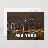 New York Postcard Postkarte (Vorne/Hinten)
