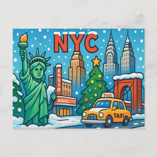 NEW YORK Postcard Postkarte (Vorderseite)