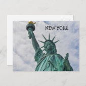 NEW YORK POSTCARD POSTKARTE (Vorne/Hinten)