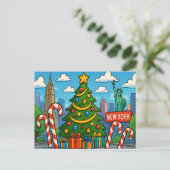 NEW YORK Postcard Postkarte (Stehend Vorderseite)