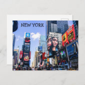 NEW YORK POSTCARD POSTKARTE (Vorne/Hinten)