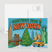 NEW YORK Postcard Postkarte (Vorne/Hinten)