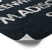 New York Poster (Ecke)